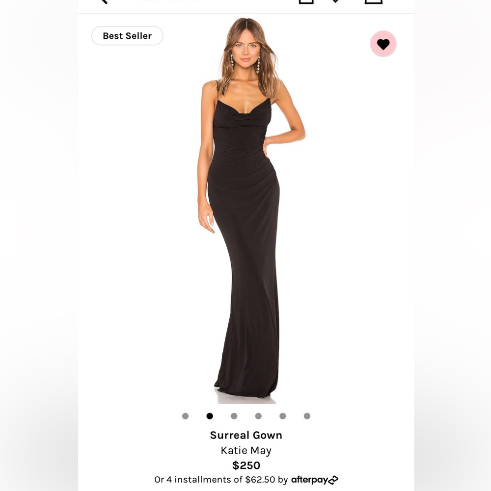 Katie May surreal gown